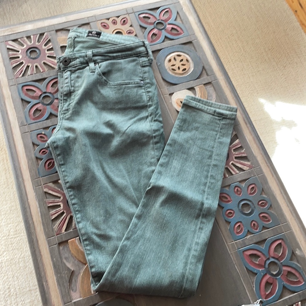 Gorgeous green jeans ( bag A)